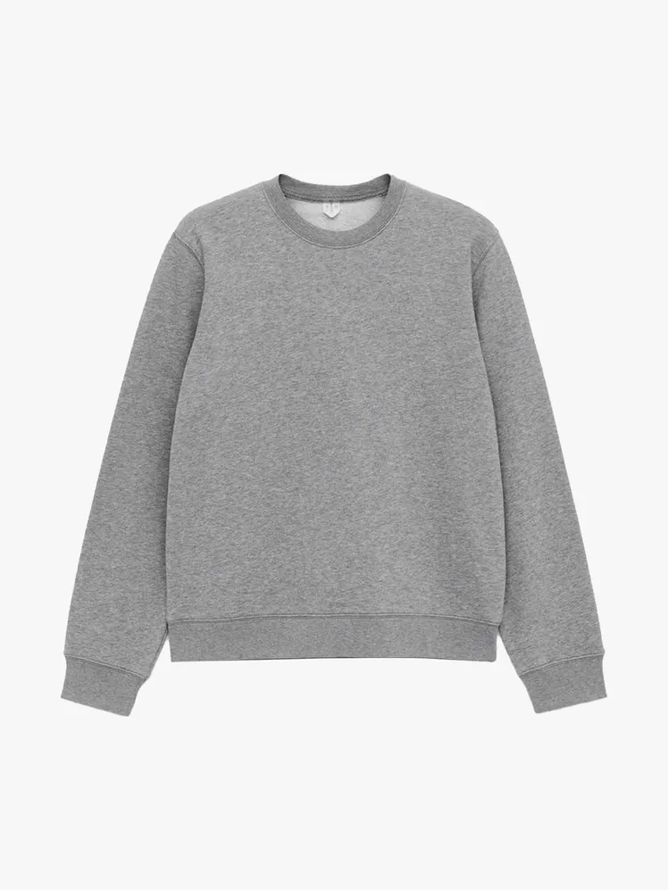 Best-mens-sweatshirts-Arket-midweight-sweatshirt Premium N-Design Sweatshirt for Men - White - Image 1